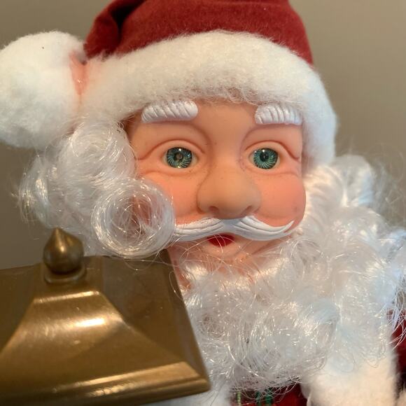 Dancing 10” Musical Santa Claus Christmas Holiday Light Up VINTAGE tested - Picture 4 of 11